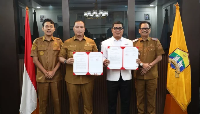 Aset Kantor PMI Kabupaten Serang di Serahkan Ke Pemkot Serang