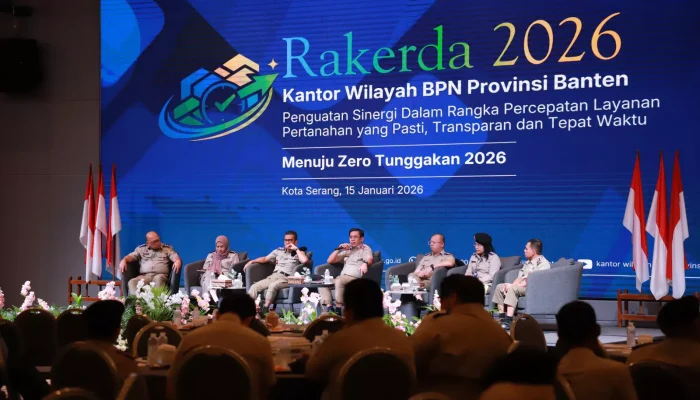 BPN Banten Mantapkan Arah Layanan Pertanahan 2026