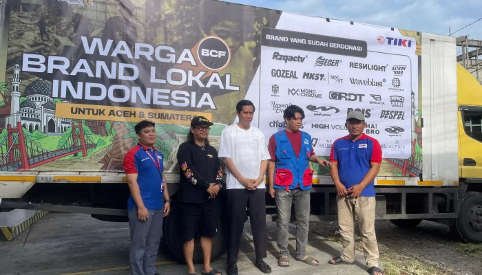 Ribuan Pakaian Baru dari Brand Lokal Banten Dikirim untuk Warga Aceh