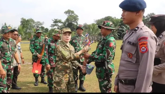 Kodim Serang Buka TMMD ke 127 Di Cikeusal