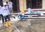 Wujudukan Indonesia Asri, Pengurus Gerindra Kota Serang Bersih – Bersih Masjid