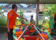 BPBD Kota Serang Ajarkan Murid SD Teknik Evakuasi Kebencanaan