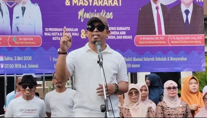 Dindikbud Kota Serang Luncurkan Gerakan GEMAS LIBAS di Hardiknas 2026