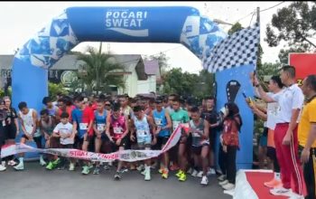 Kobarkan Semangat Pancasila, Ribuan Peserta Meriahkan Lomba Lari 5 K Kodim 0602/Serang