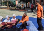 BPBD Kota Serang Bekali Siswa Mitigasi Gempa dan Evakuasi Korban Saat MPLS