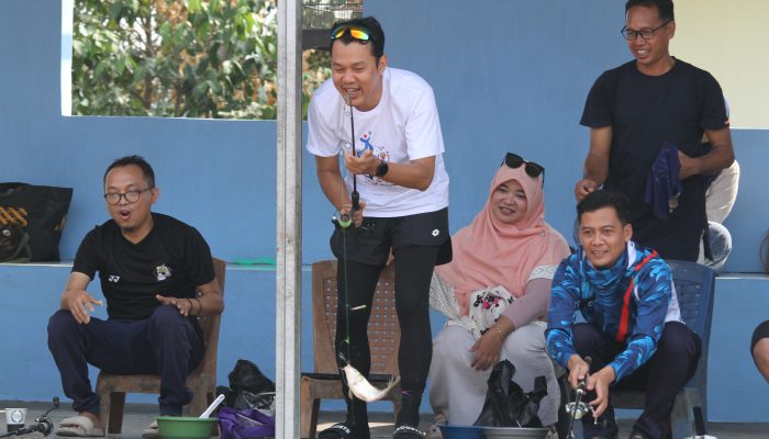 Mancing Jadi Simbol Kesabaran dan Kolaborasi, PWKS Rayakan HUT Kota Serang dan Kemerdekaan RI
