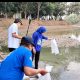 Demokrat Kota Serang Tebar 10.000 Benih Ikan di Situ Ciwaka